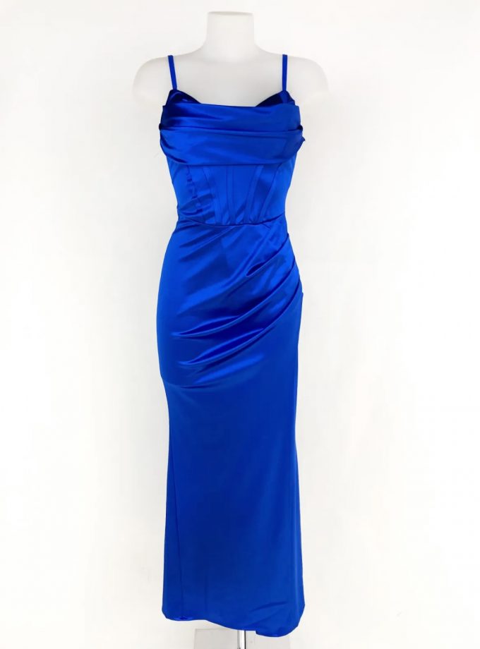 Vestido Seda Varillas