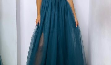 Vestido Tul Encaje