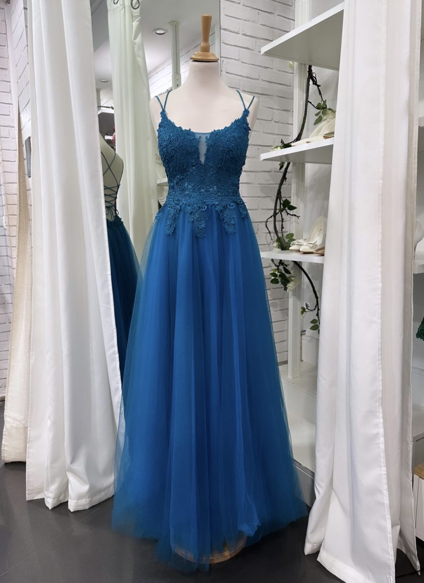Vestido Tul Largo Abertura - Imagen 15