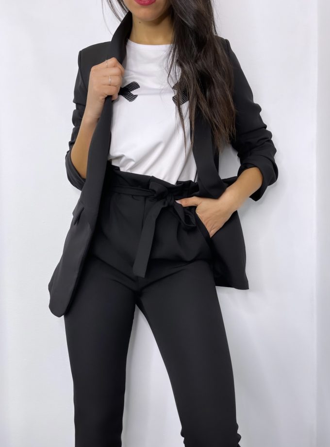 Traje Paris Manga Fruncida