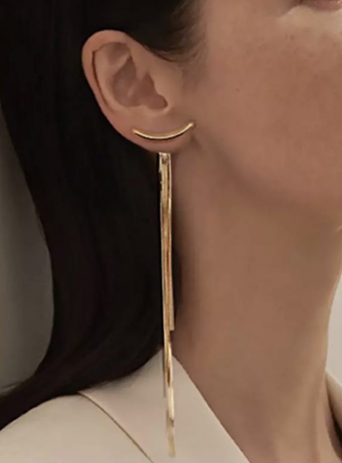 Pendientes Flecos Corazón