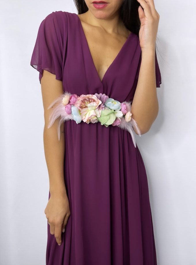 Vestido Bella Manga Corta