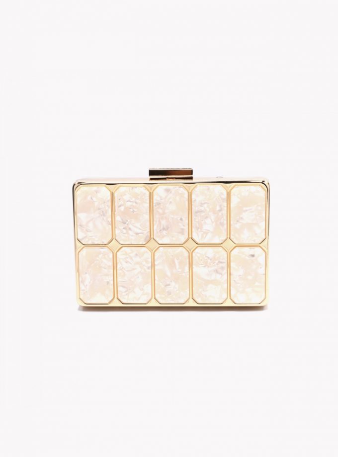 Bolso Nácar Cuadros