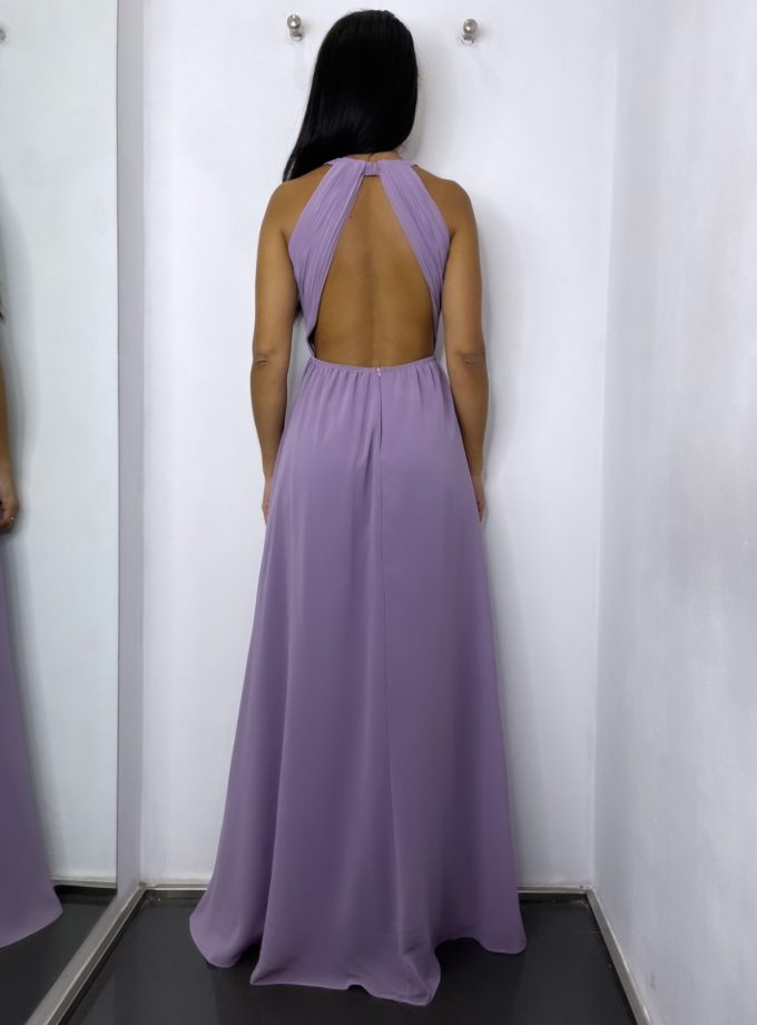 Vestido Halter Espalda