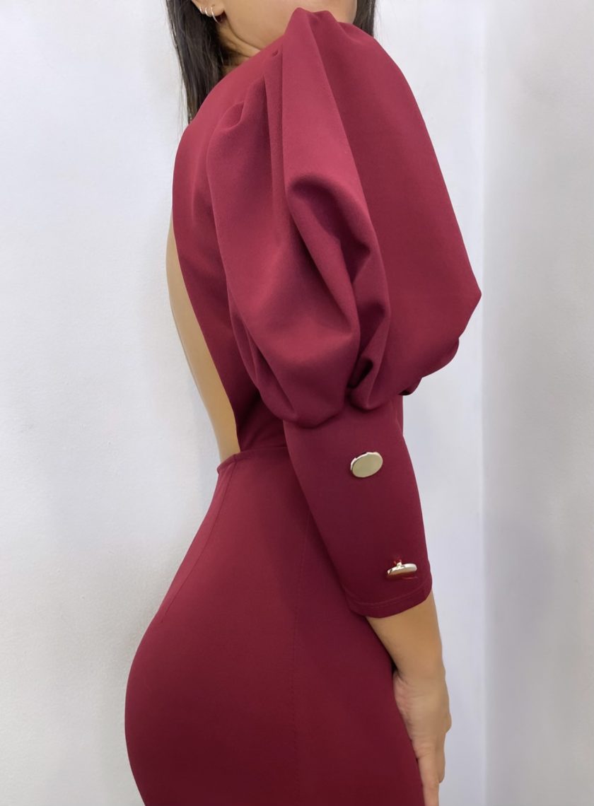 Vestido Midi Botones - Imagen 32