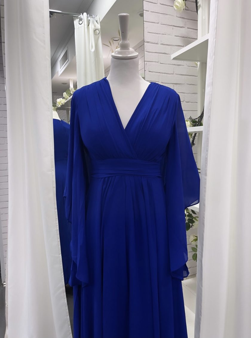 Vestido Gasa Mangas - Imagen 6