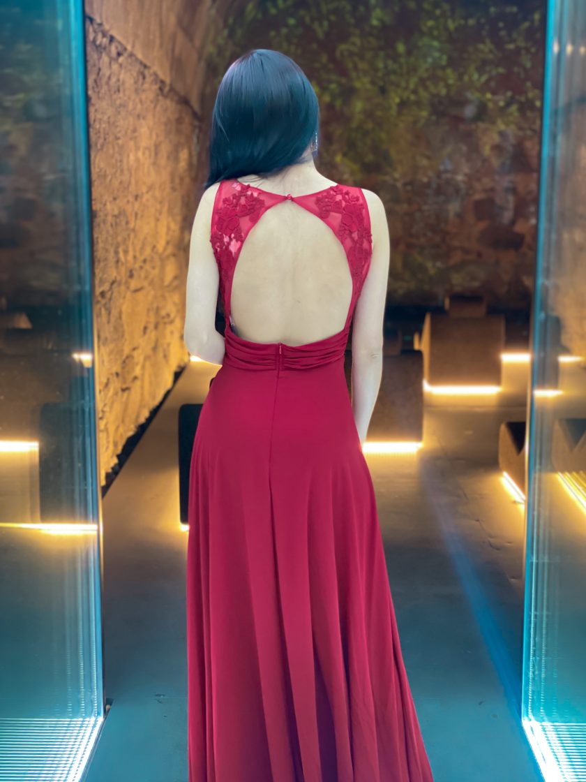 Vestido Espalda Flores - Imagen 10