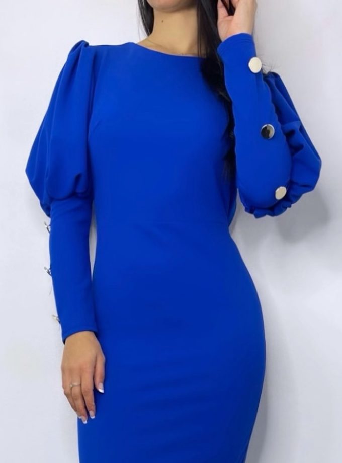 Vestido Midi Botones