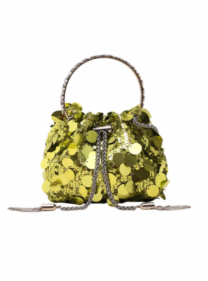 Bolso Lentejuelas Asa