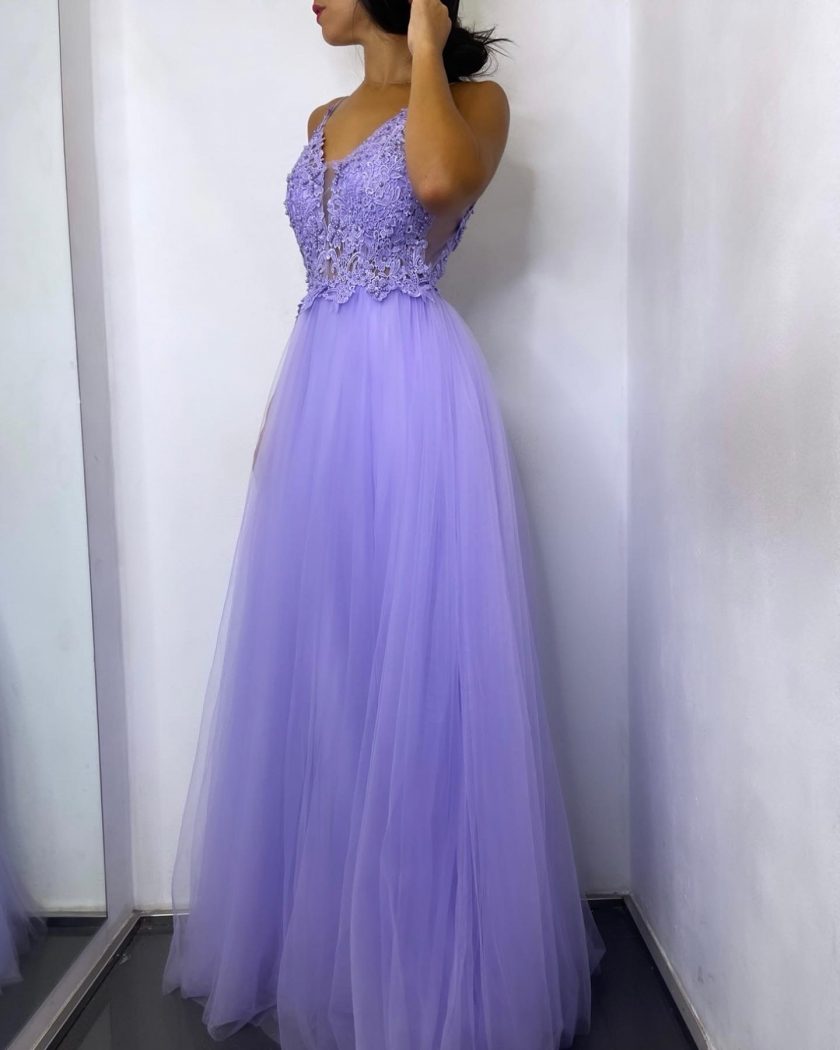 Vestido Encaje Tul - Imagen 9