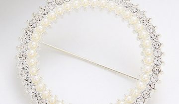 Broche Círculo Plata