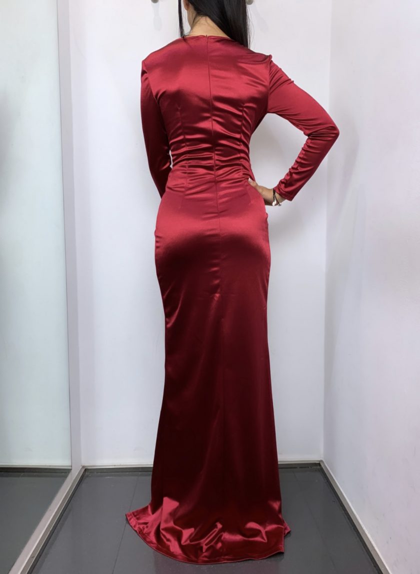 Vestido Nudo Mangas - Imagen 3
