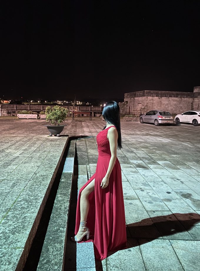 Vestido Antía Abertura