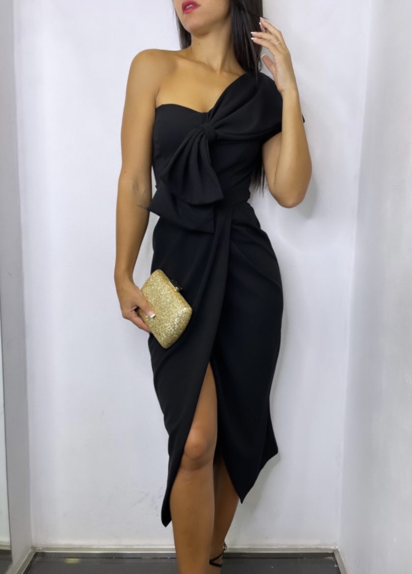 Vestido Yakarta Asimétrico Lazo - Imagen 9