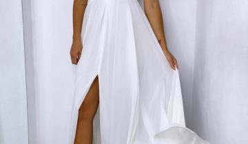 Vestido Dalia Escote Novia