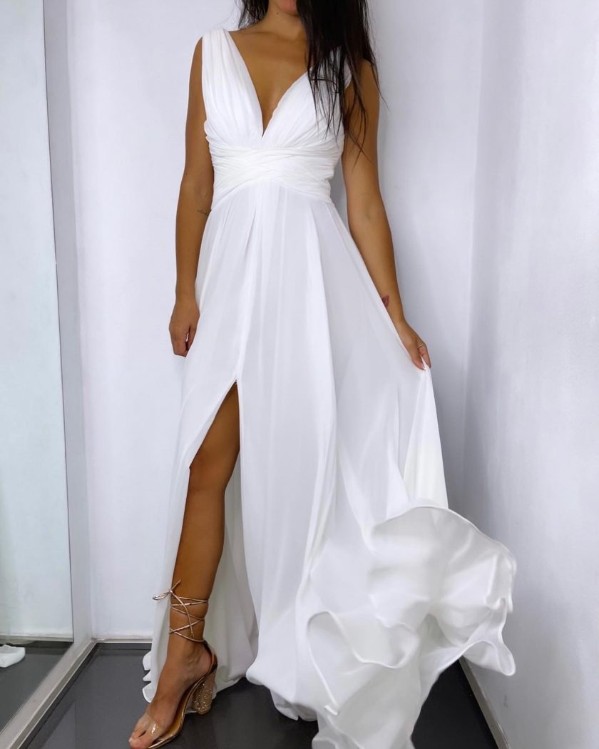 Vestido Dalia Escote Novia
