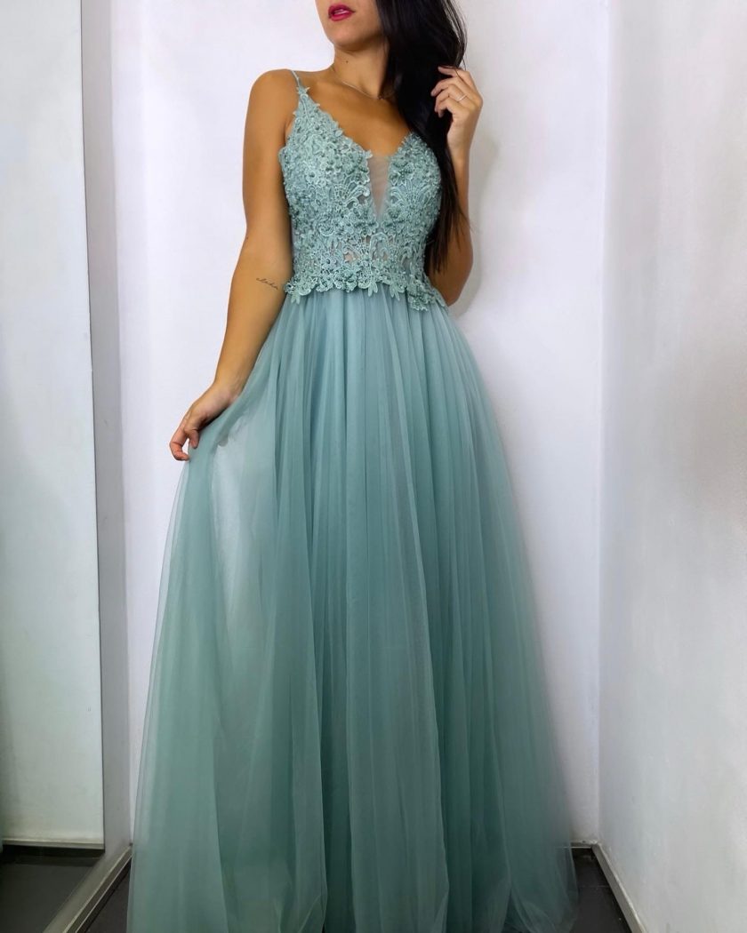 Vestido Encaje Tul - Imagen 27