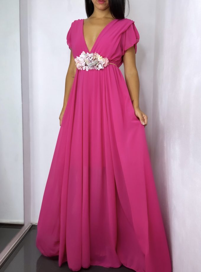 Vestido Bella Manga Corta