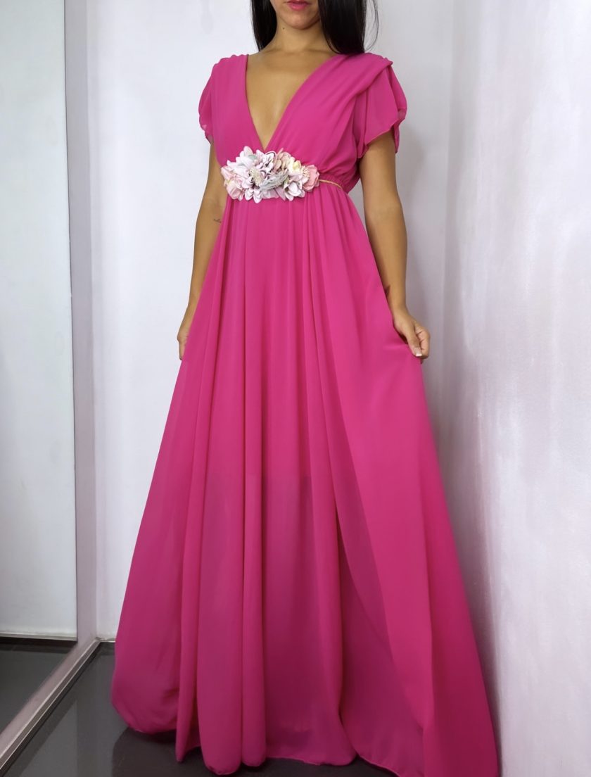 Vestido Bella Manga Corta - Imagen 48
