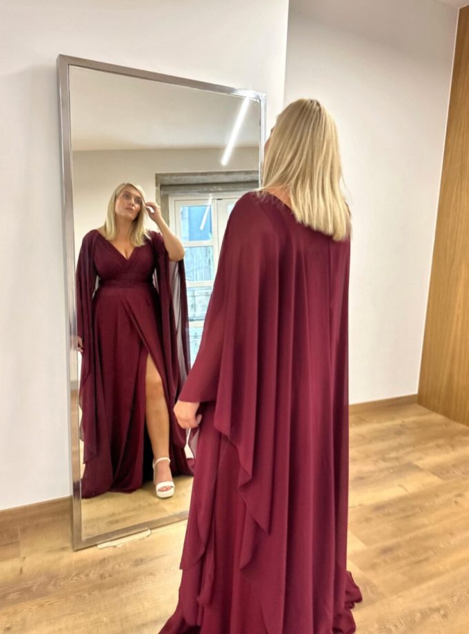 Vestido Analia Abertura Curvy