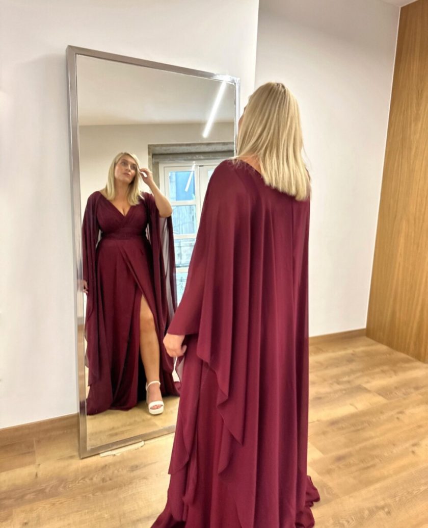 Vestido Analia Abertura Curvy - Imagen 19