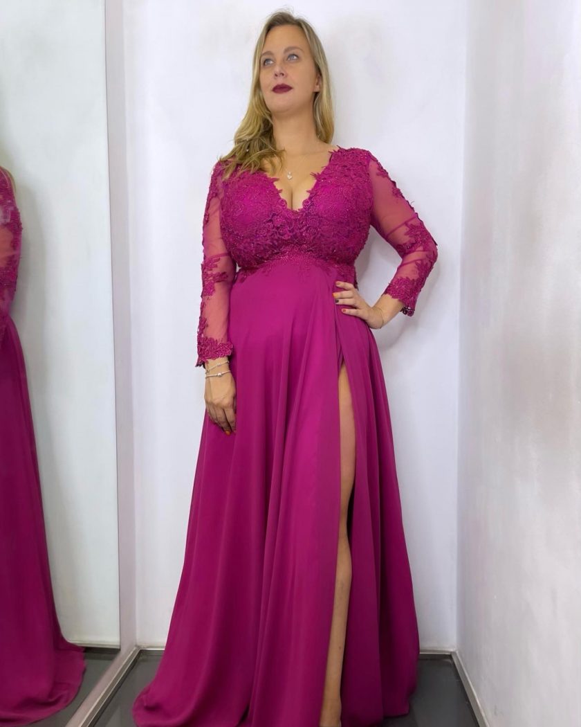Vestido Dama Mangas Curvy - Imagen 15