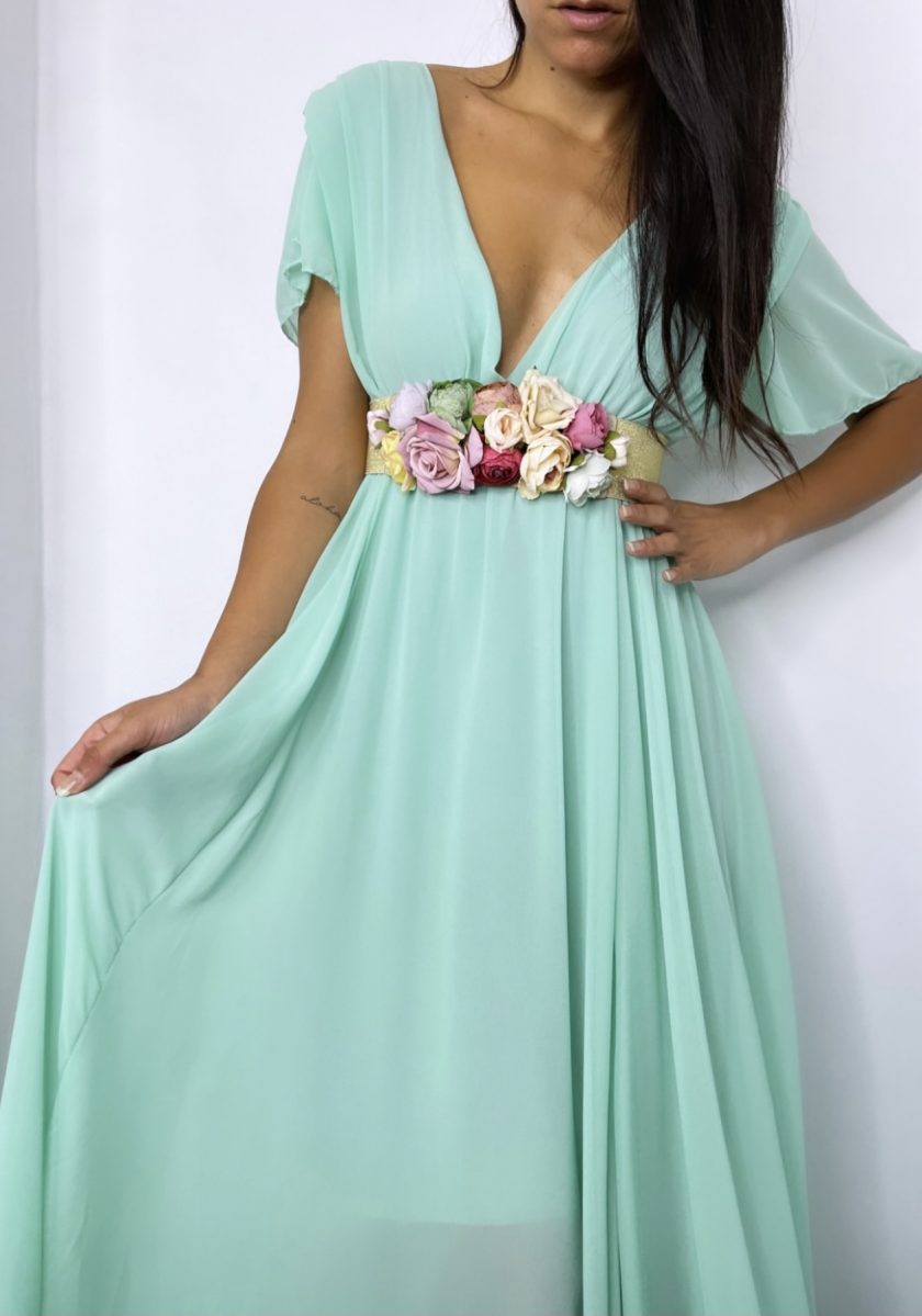 Vestido Bella Manga Corta - Imagen 44