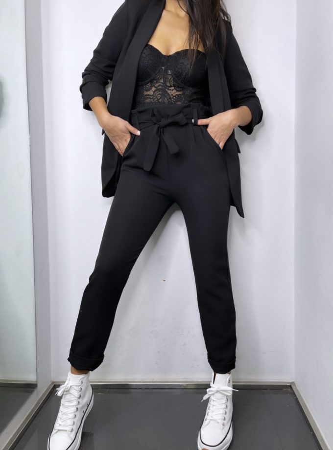 Traje Paris Manga Fruncida