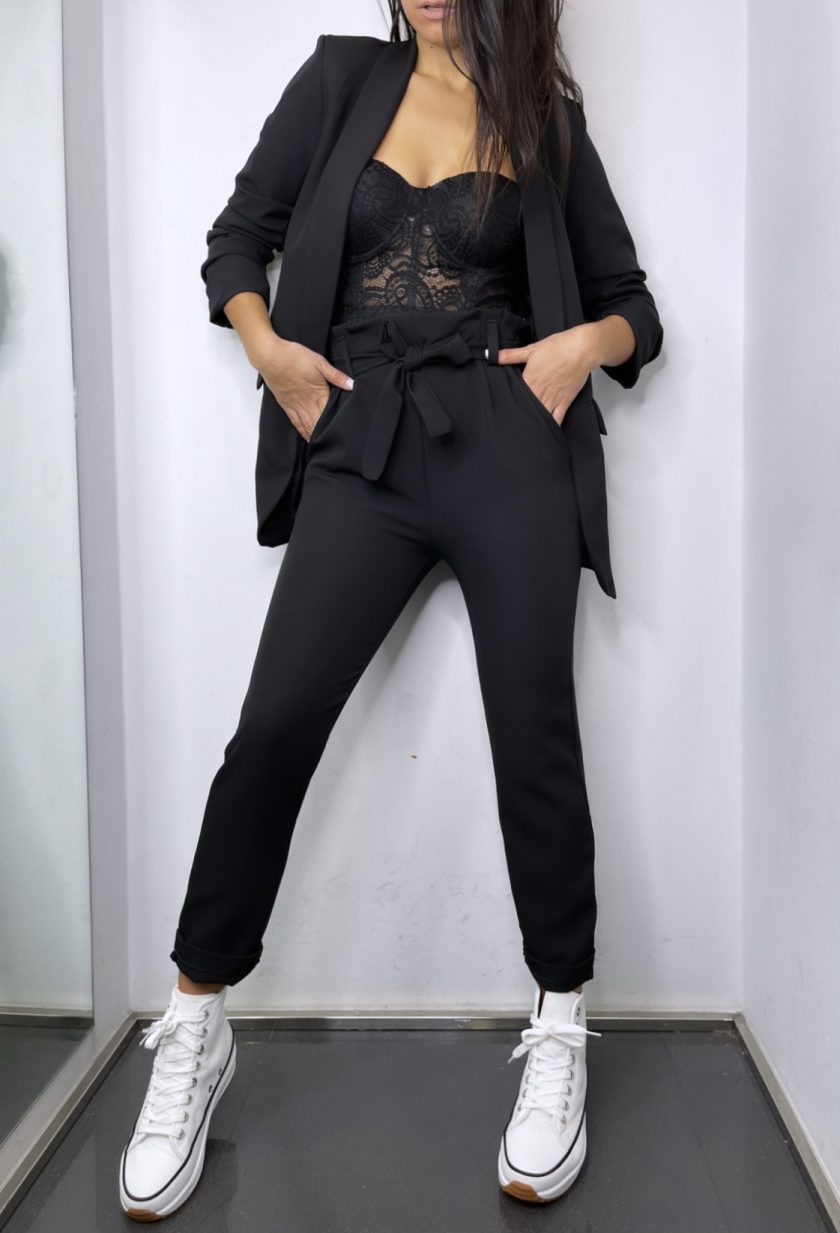 Traje Paris Manga Fruncida - Imagen 2