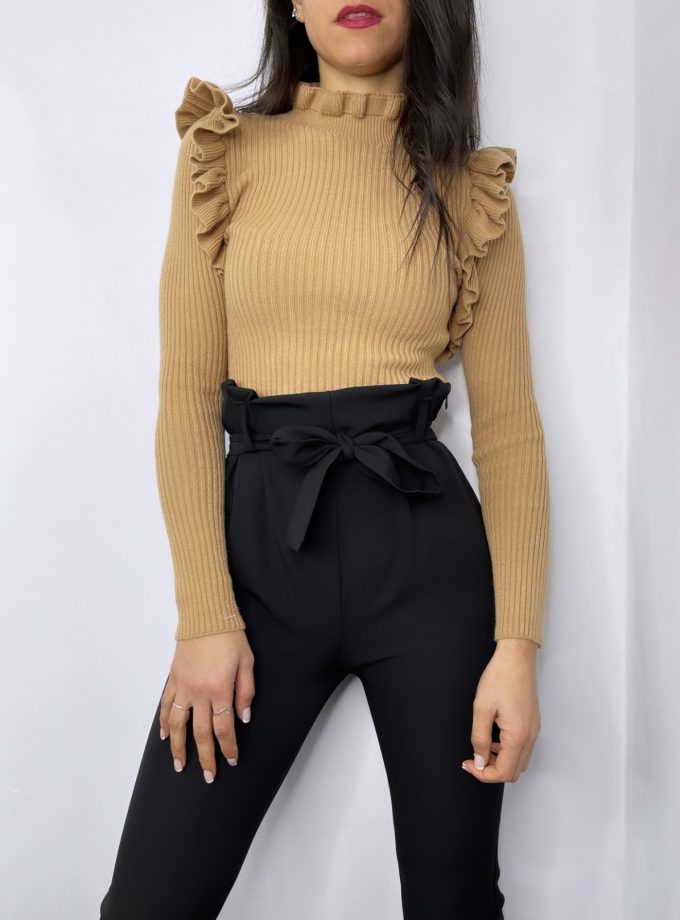 Traje Paris Manga Fruncida