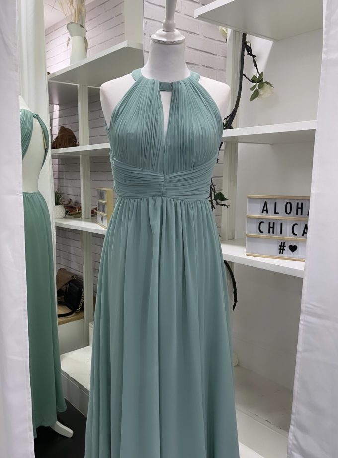 Vestido Halter Espalda