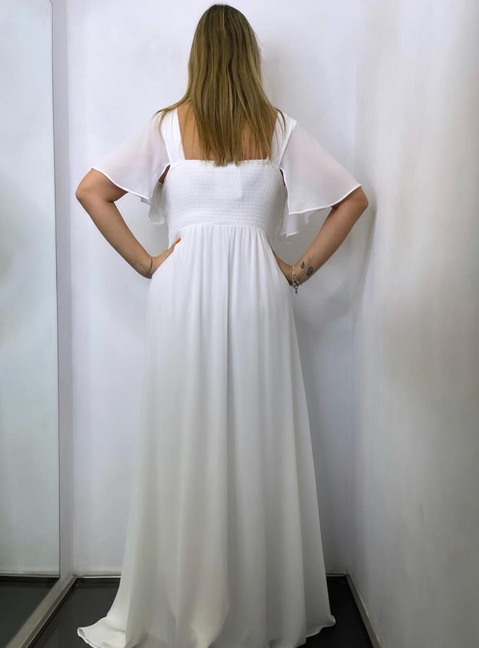 Vestido Curvy Cintura Encaje Novia