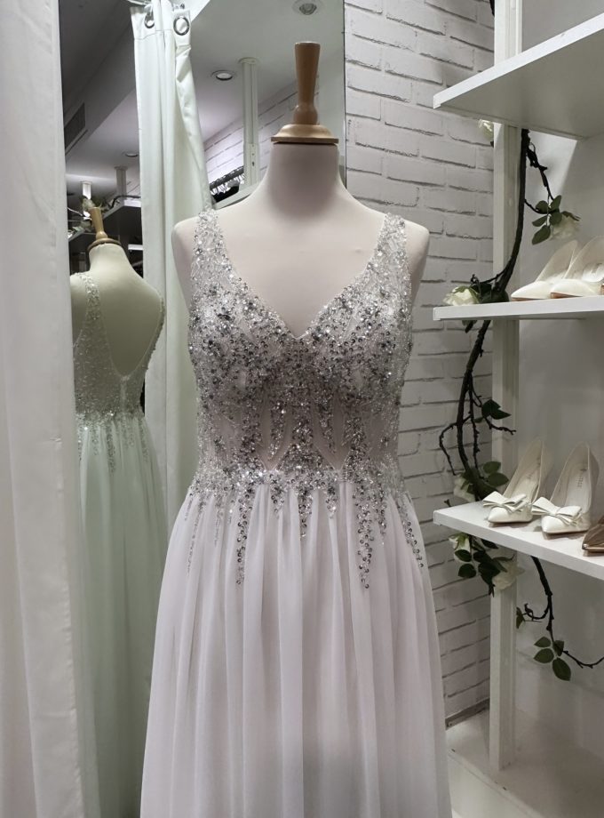 Vestido Novia Princesa transparencias