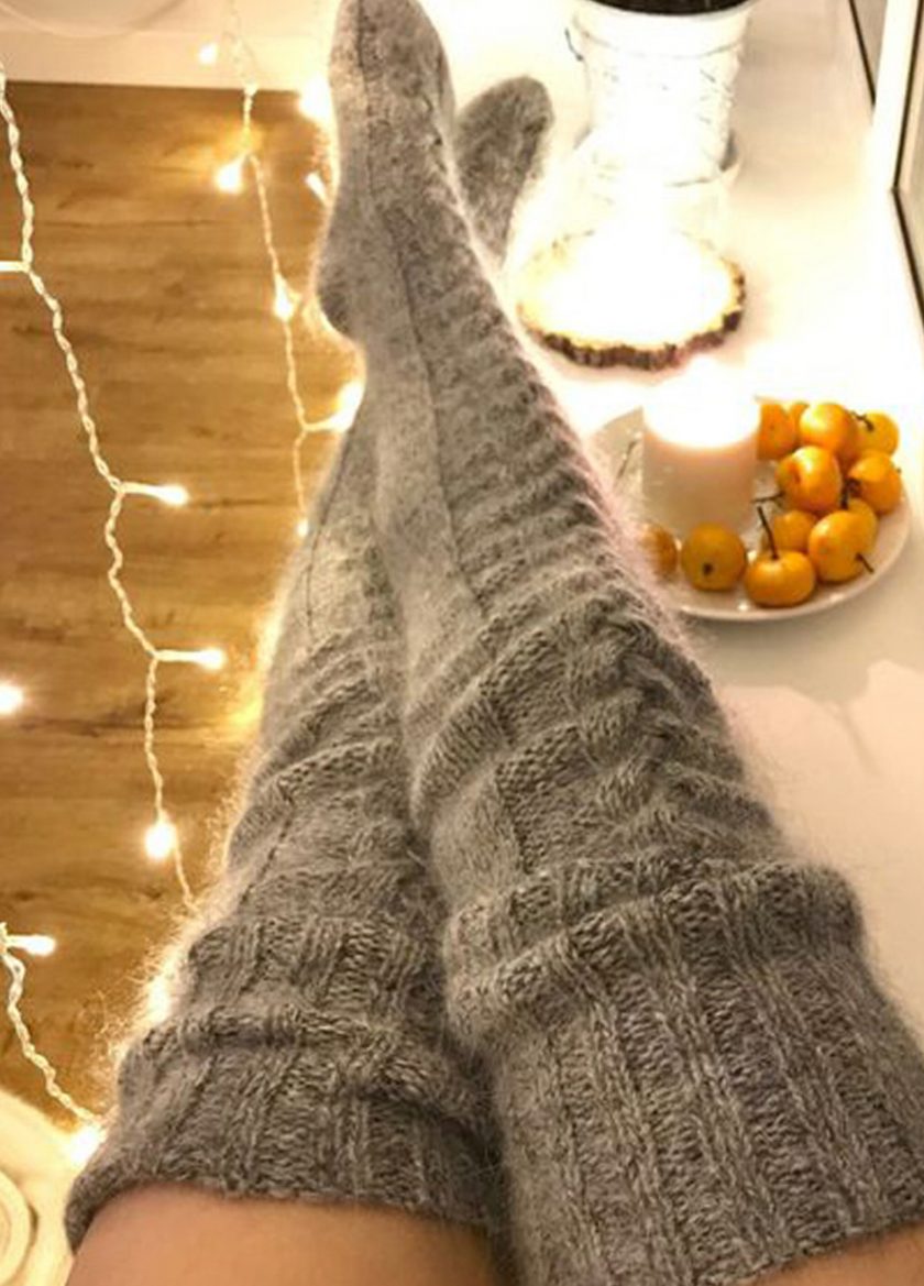 Calcetines Trenza