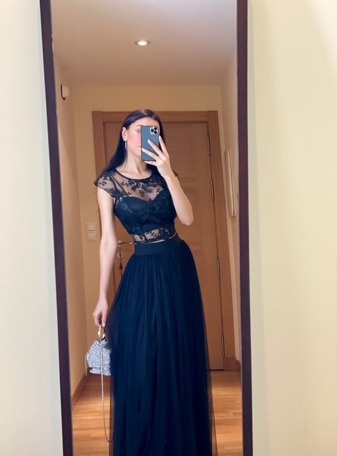 Top Encaje Transparencias