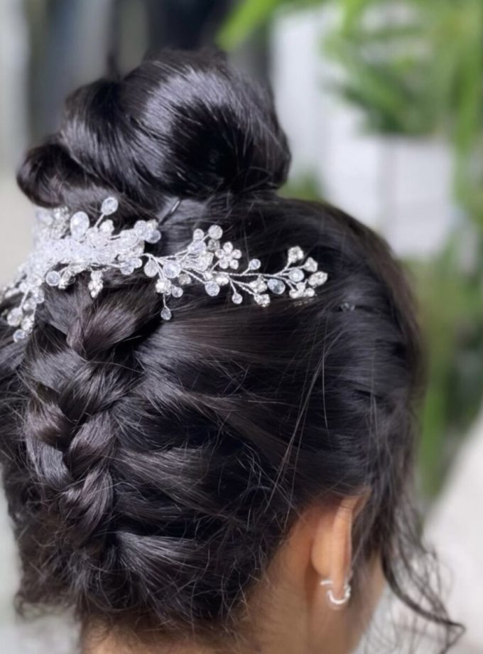 Tocado Novia Cristal