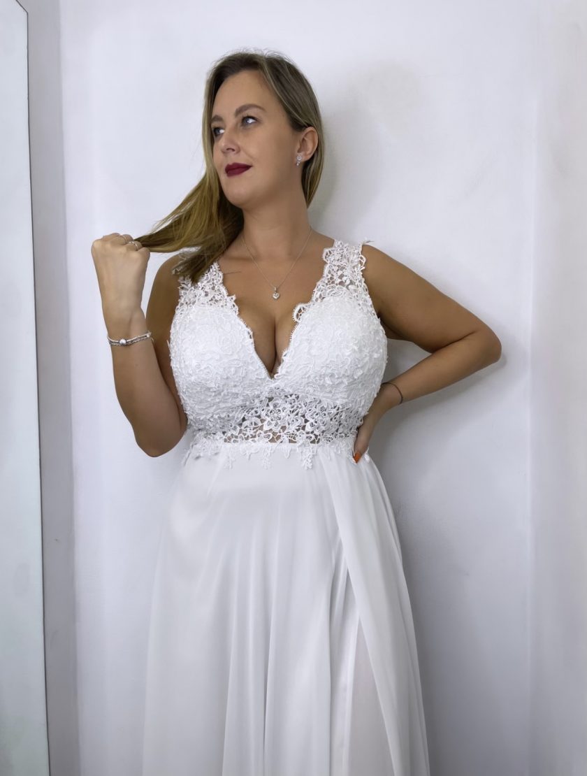 Vestido Dama Novia Curvy - Imagen 3