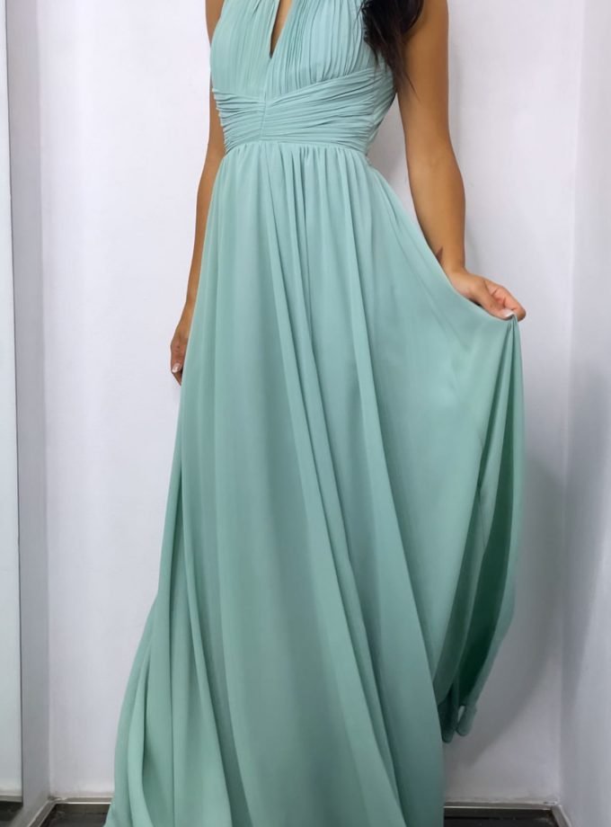 Vestido Halter Espalda