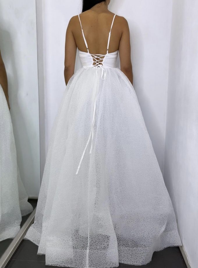 Vestido Glitter Novia