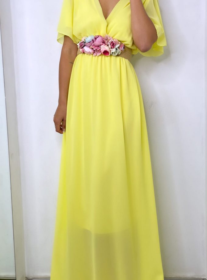 Vestido Bella Manga Corta