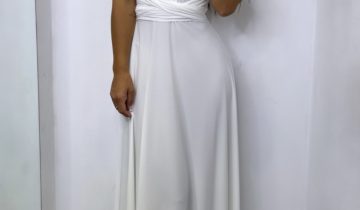 Vestido Multiposición Elástico Novia