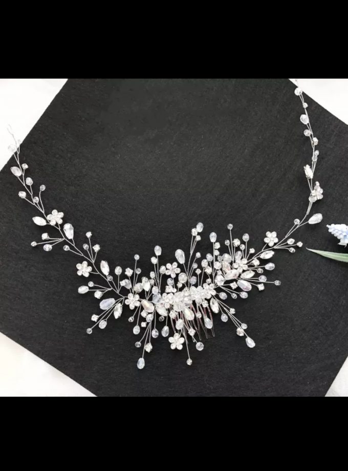 Tocado Novia Cristal