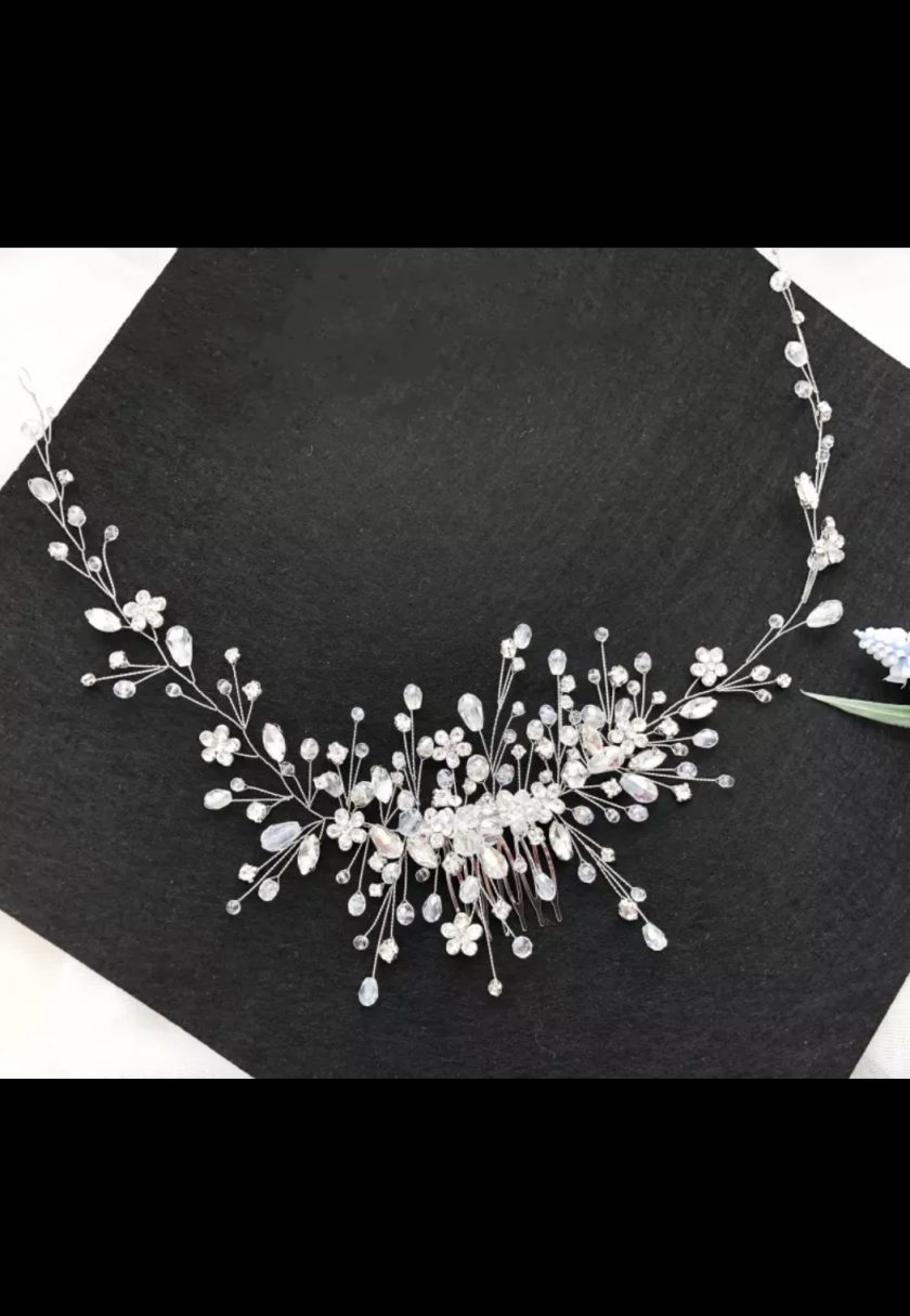 Tocado Novia Cristal - Imagen 2