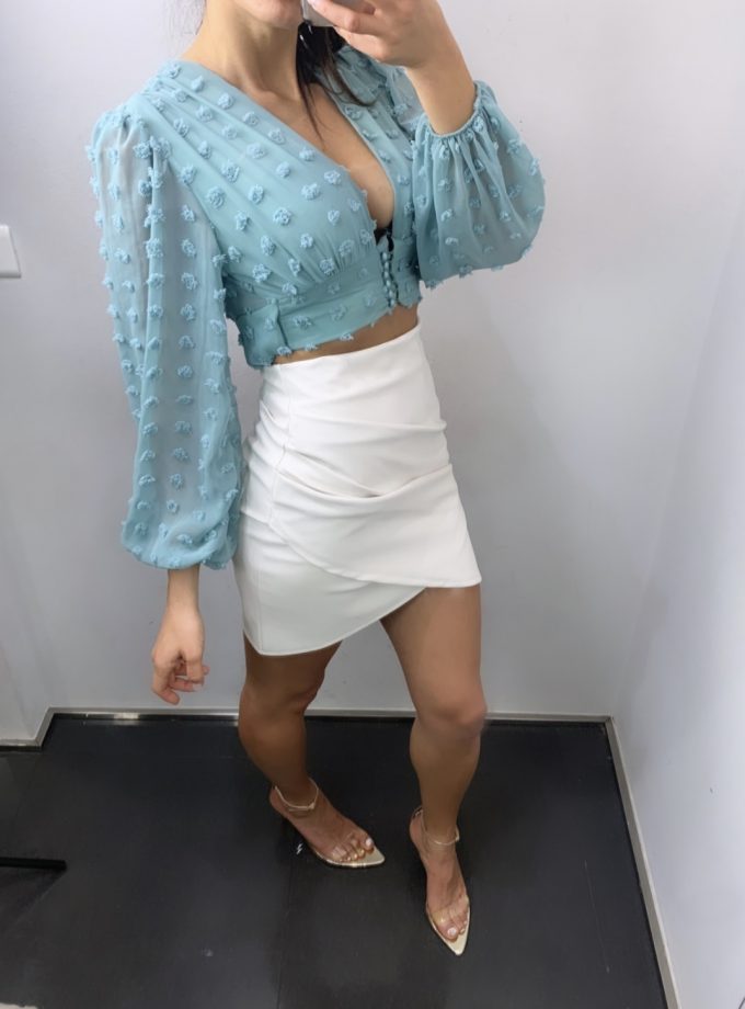 Falda Polipiel Cruzada