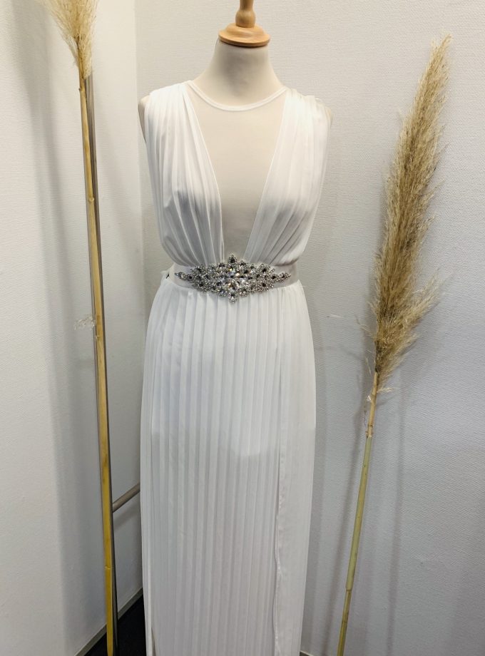 Cinturón Pedrería Novia Cruz Central