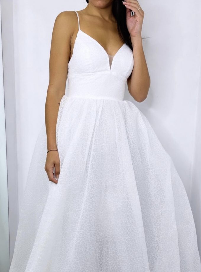 Vestido Glitter Novia