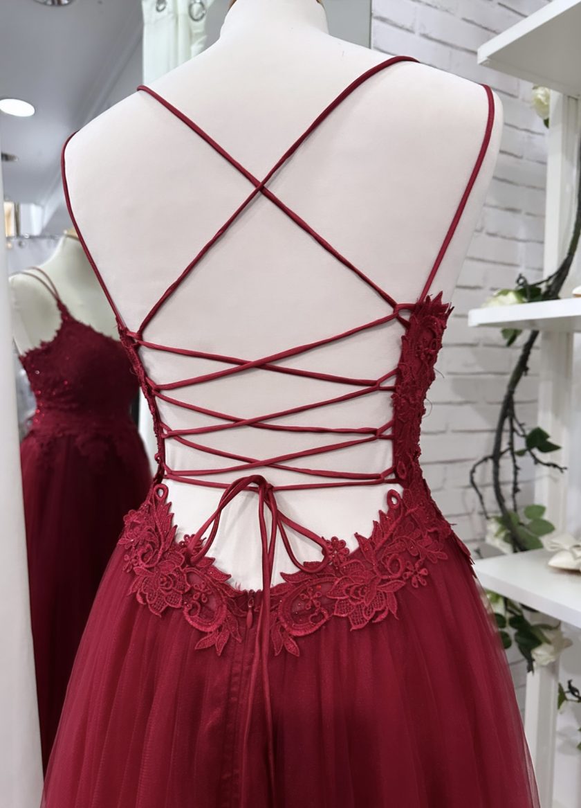 Vestido Tul Largo Abertura - Imagen 18