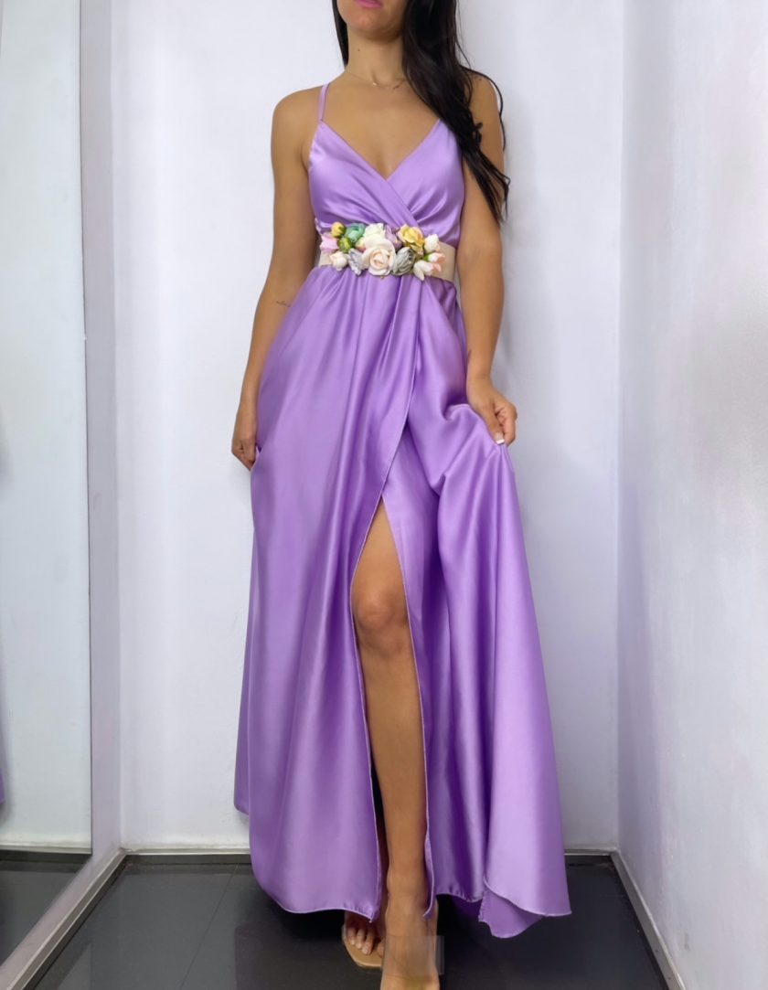 Vestido Seda Cruzado - Imagen 21