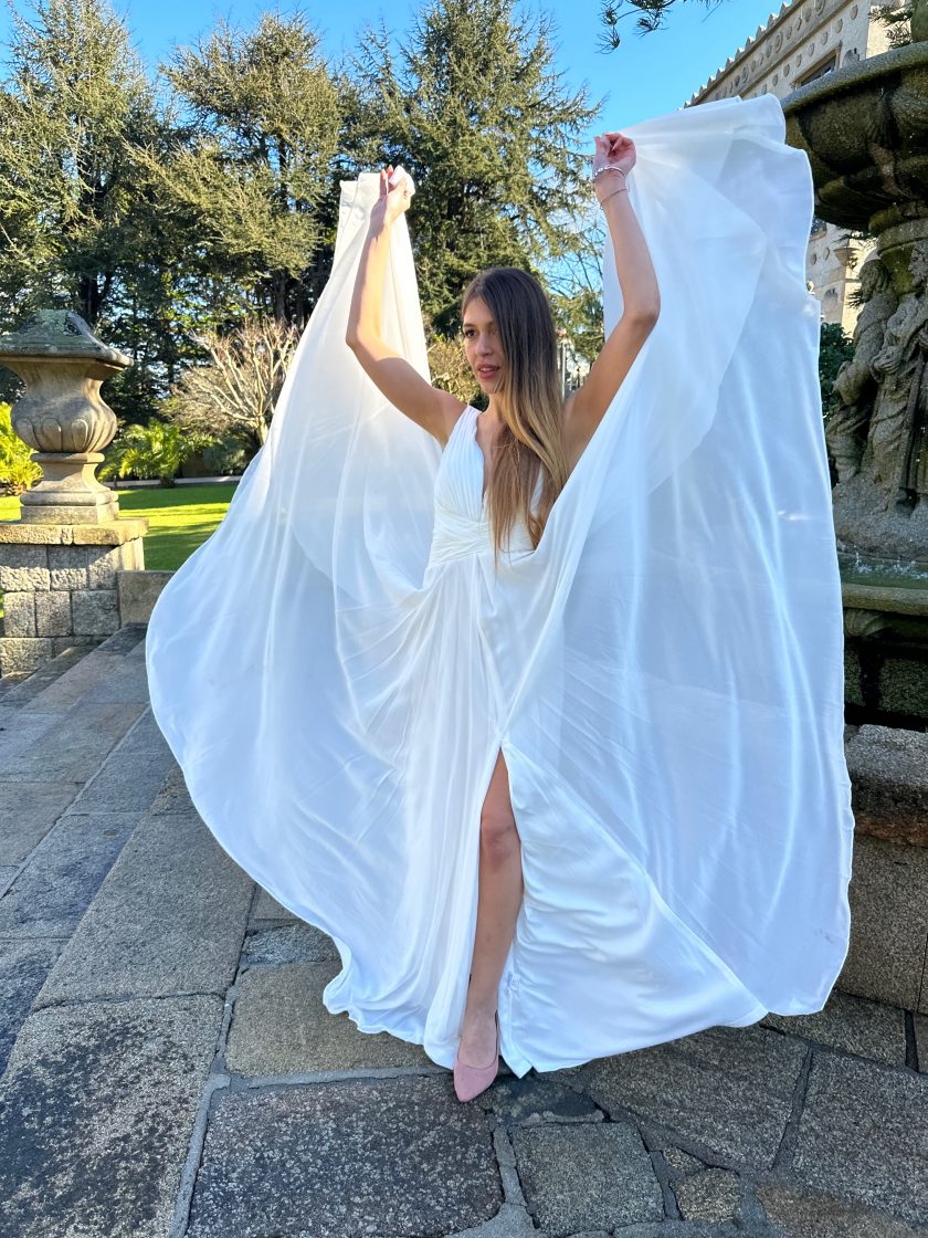 Vestido Dalia Escote Novia - Imagen 15