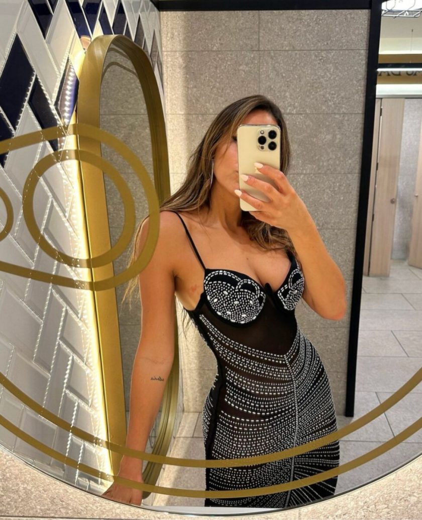 Vestido New York Sirena Brillos Cazuelas - Imagen 2